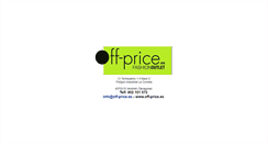 Desktop Screenshot of off-price.es
